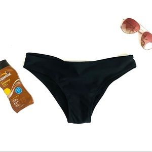 Black bikini bottoms by Apparel Size S